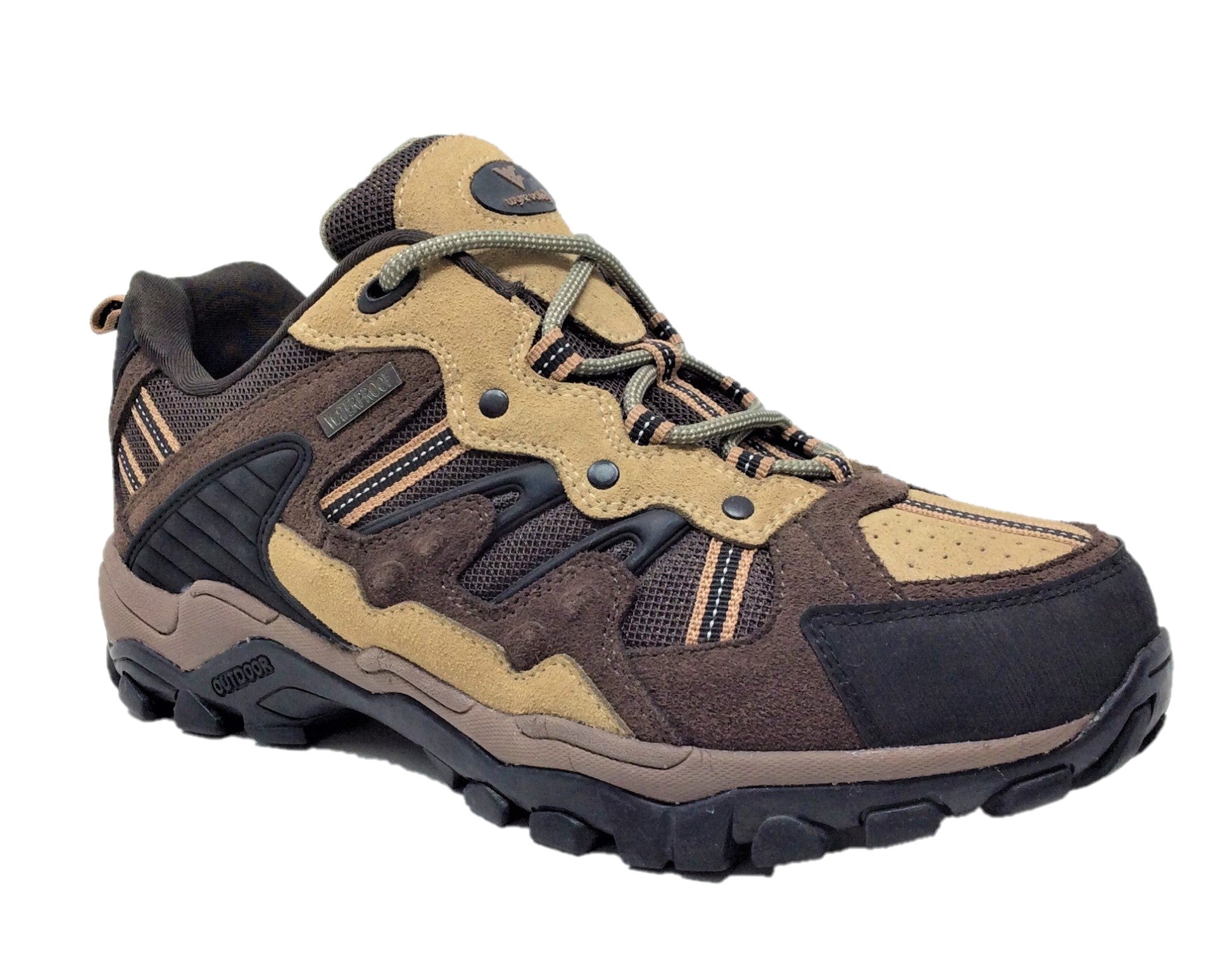 Brown hiking shoes deals